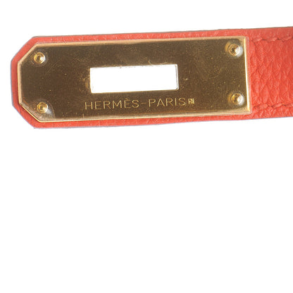 Hermes Togo Birkin 30 Capucine 17 of 31