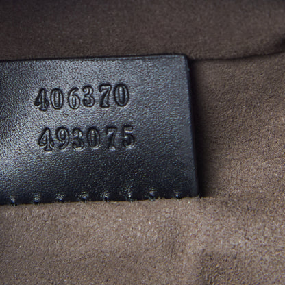 Gucci GG Supreme Monogram Medium Backpack Black 9 of 9