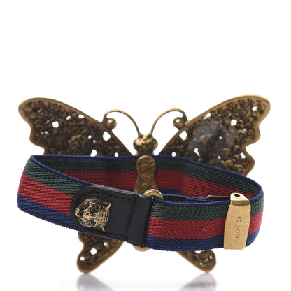 Gucci Web Crystal Butterfly Bracelet Multicolor 3 of 5