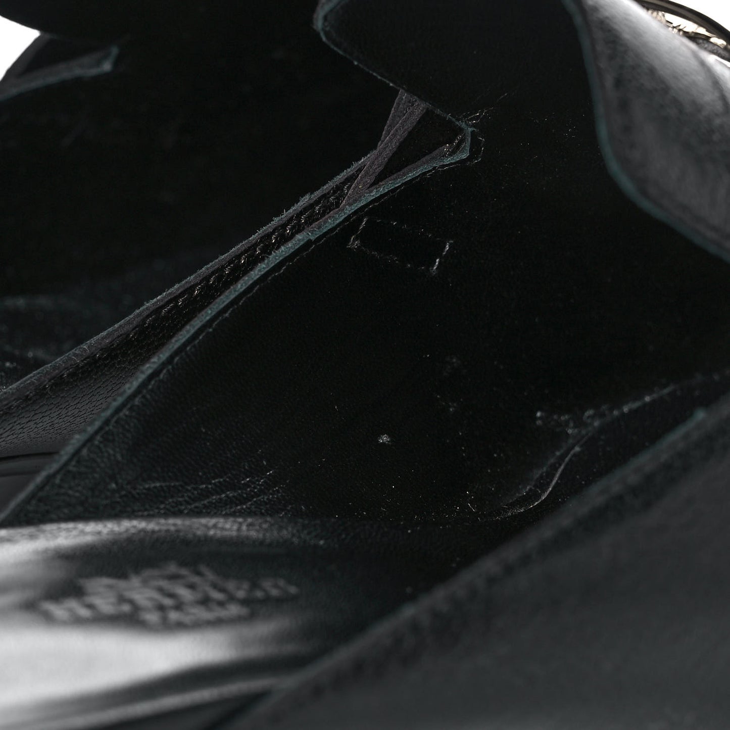 Goatskin Vincennes Mules 38 Black