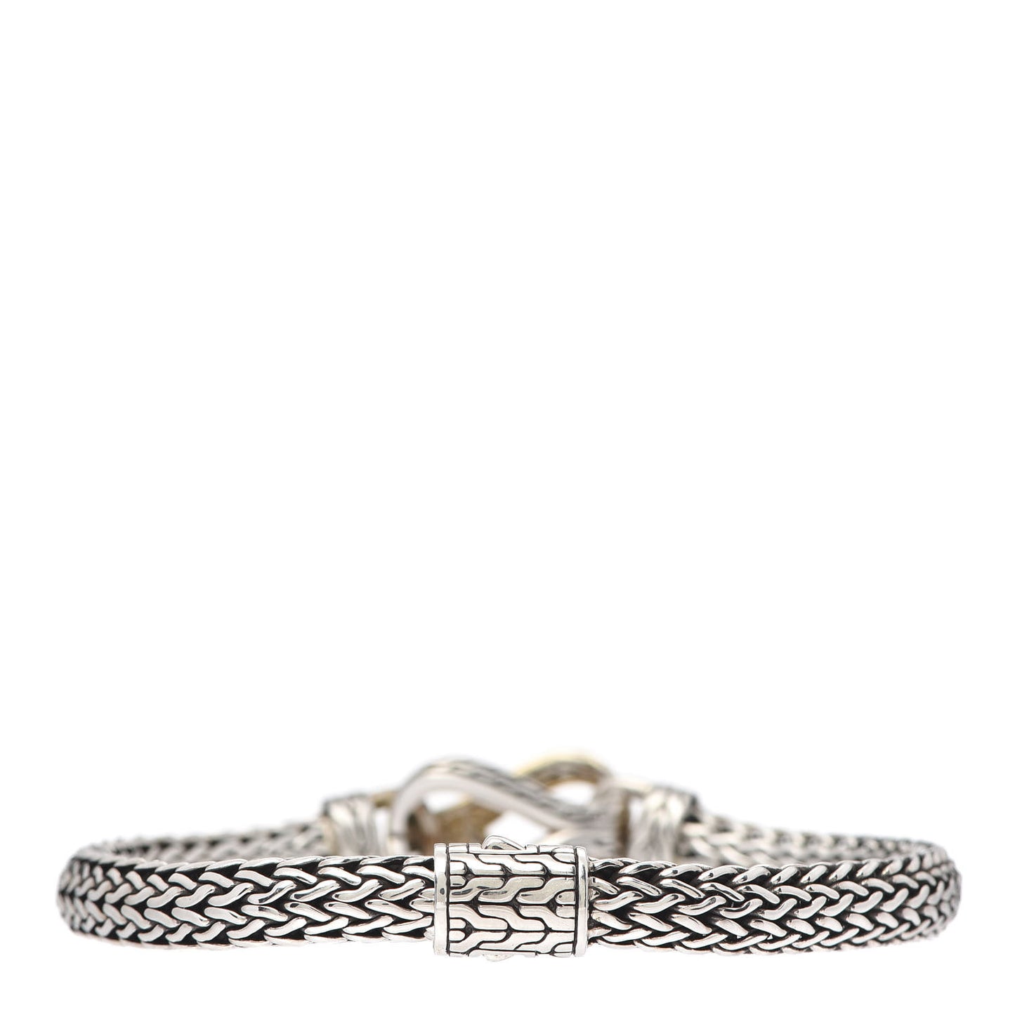Sterling Silver 18K Yellow Gold Asli Chain Bracelet