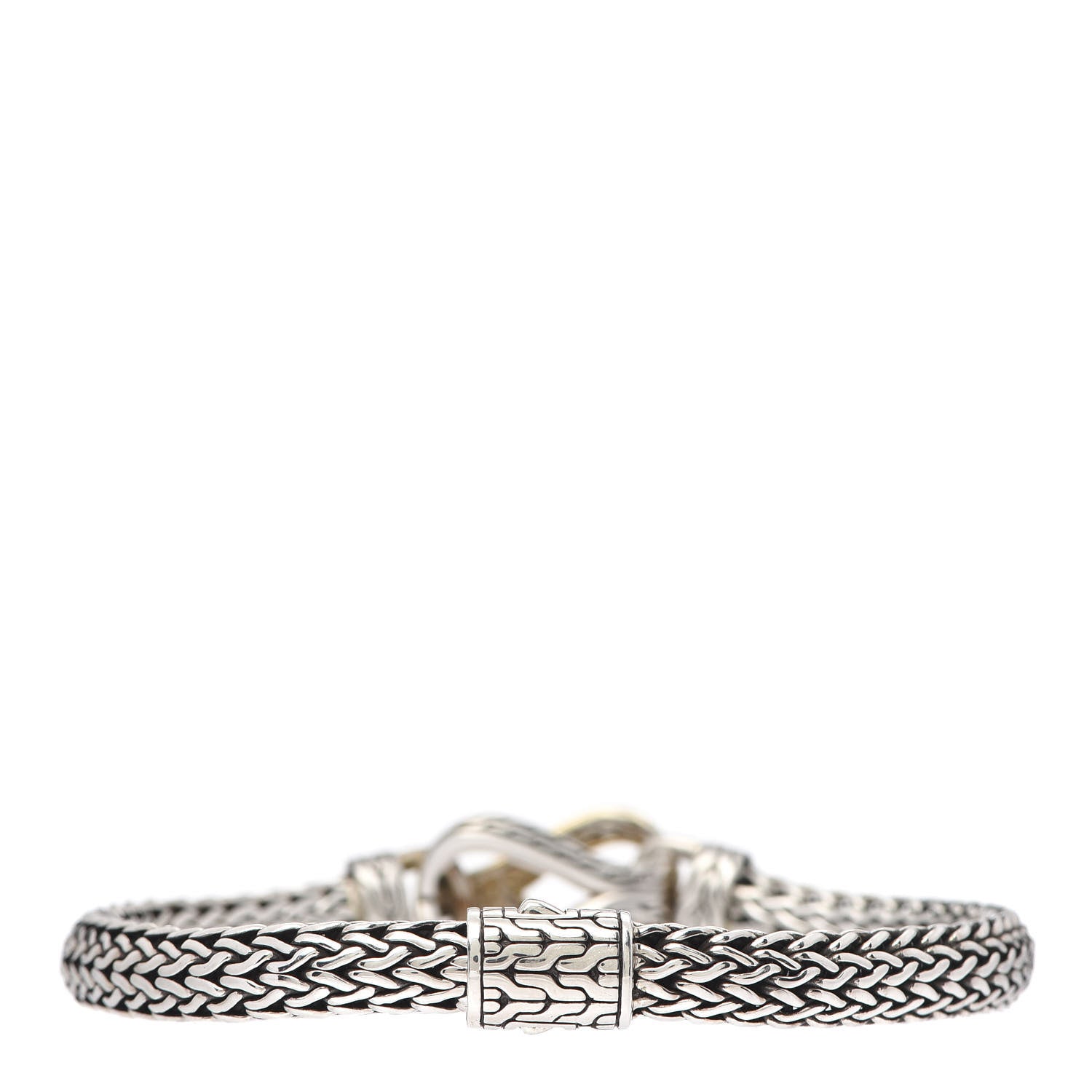 John Hardy Sterling Silver 18K Yellow Gold Asli Chain Bracelet 3 of 5