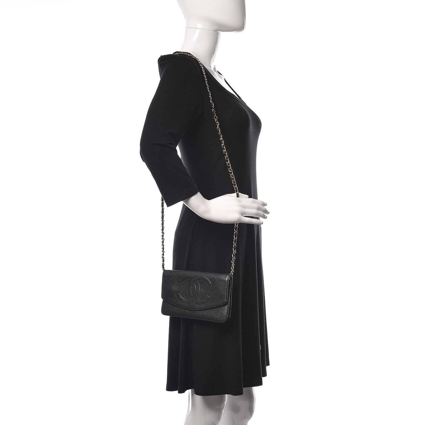 Caviar Timeless CC Wallet On Chain WOC Black
