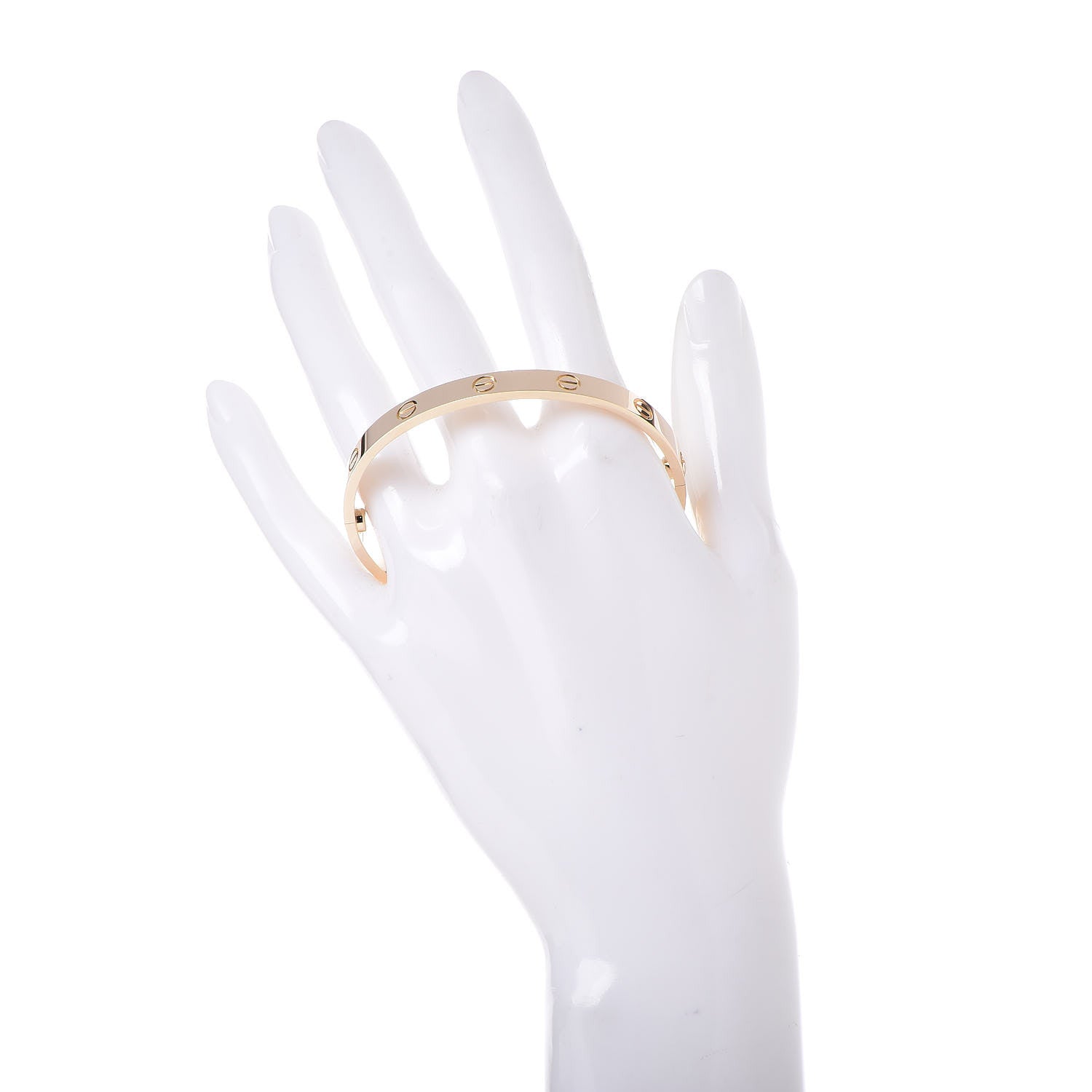 Cartier 18K Yellow Gold LOVE Bracelet 17 2 of 7