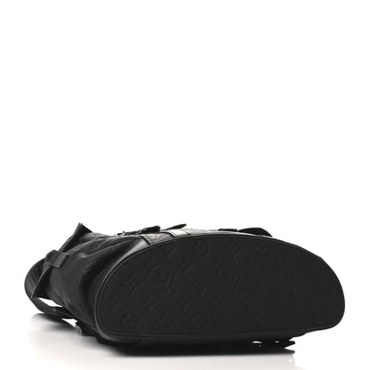Louis Vuitton Taurillon Monogram Christopher PM Backpack Black 4 of 9