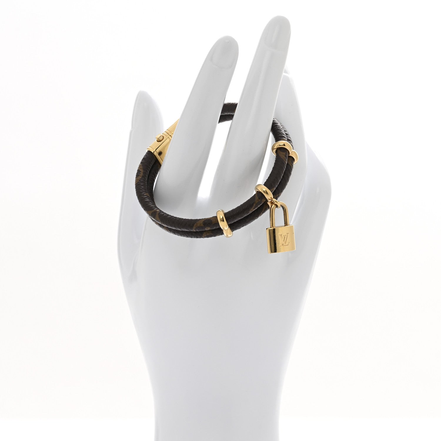 Louis Vuitton Monogram Keep it Twice Bracelet 19 2 of 7