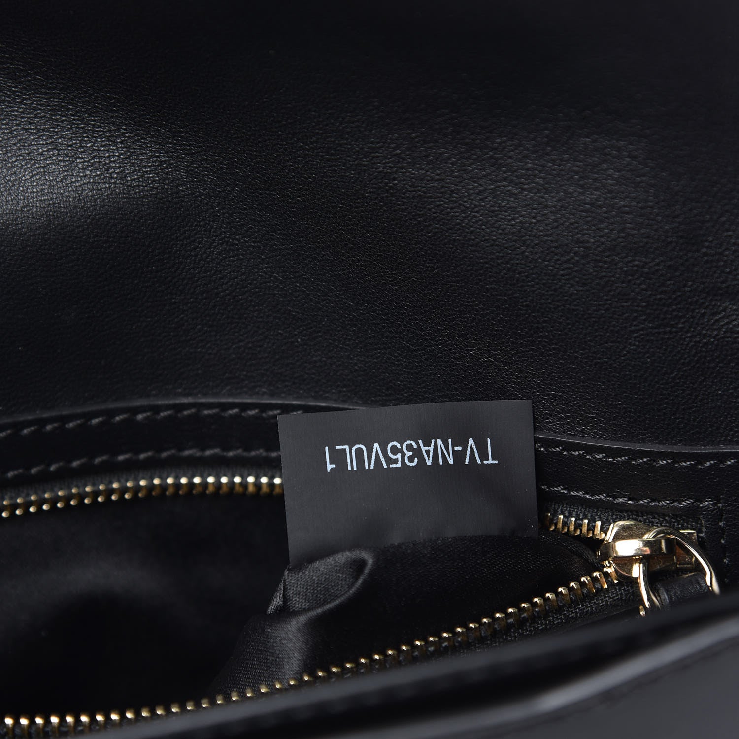 Valentino Garavani Calfskin Rockstud Turn Lock Flap Clutch Black 6 of 9