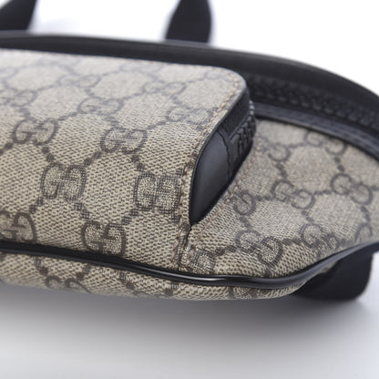 Gucci GG Supreme Monogram Belt Bag Black 9 of 11