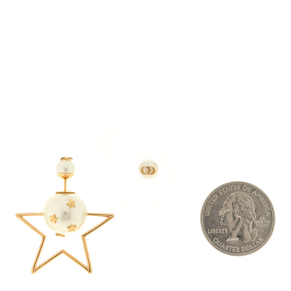 Christian Dior Pearl Star Tribales Earrings 2 of 4