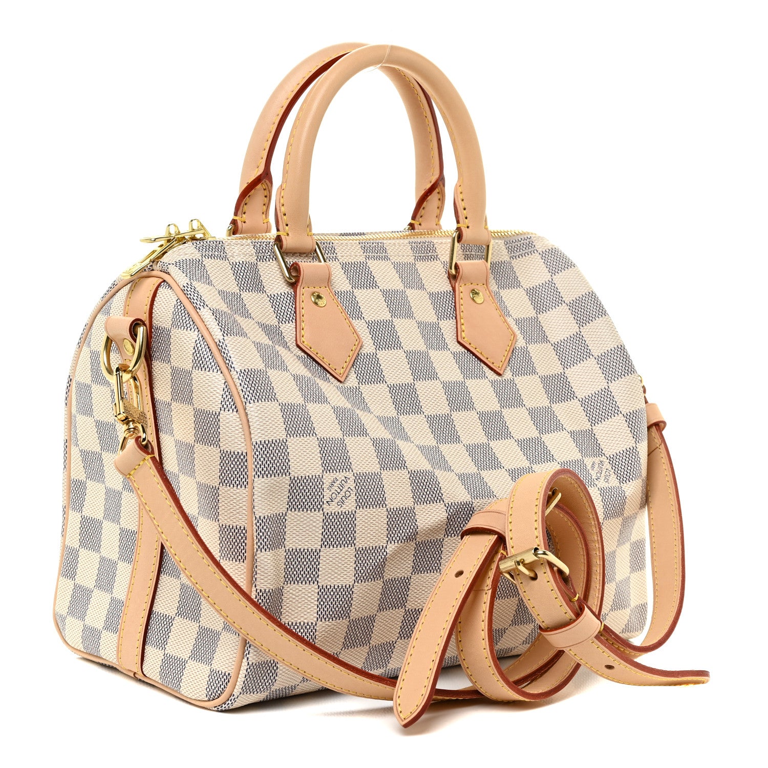 Louis Vuitton Damier Azur Speedy Bandouliere 25 3 of 10