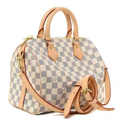 Louis Vuitton Damier Azur Speedy Bandouliere 25 3 of 10