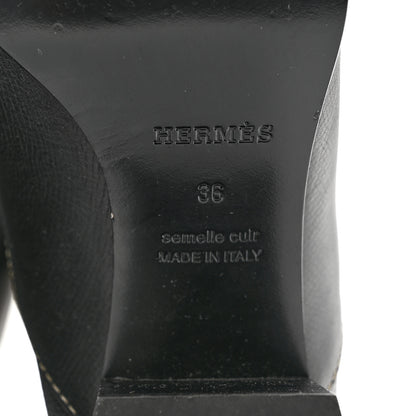 Hermes Epsom Foulee 60 Boots 36 Black 8 of 9