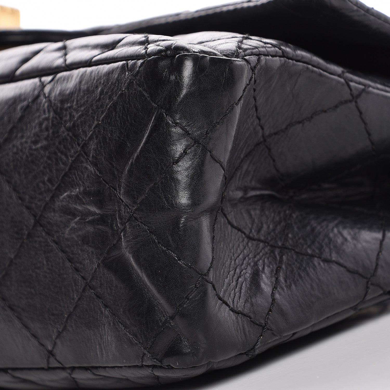 Chanel Aged Calfskin Quilted 2.55 Reissue 226 Flap Black 12 of 12