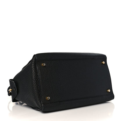 Celine Bullhide Calfskin Small Ring Bag Black 4 of 15
