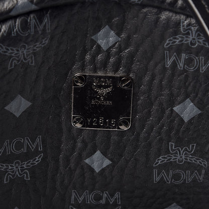 MCM Visetos Medium Stark Backpack Black 6 of 8