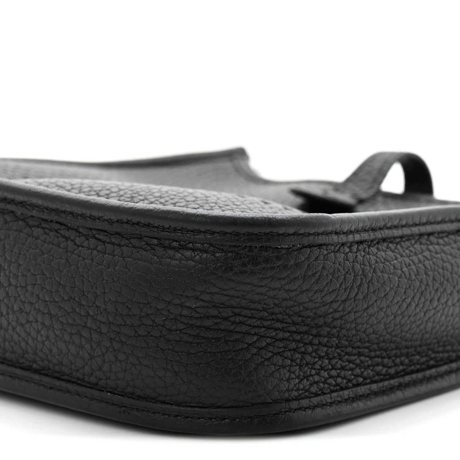 Hermes Taurillon Clemence Evelyne TPM Black 10 of 11