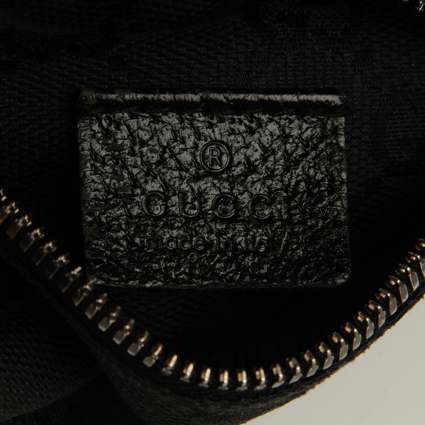Monogram Belt Bag Black