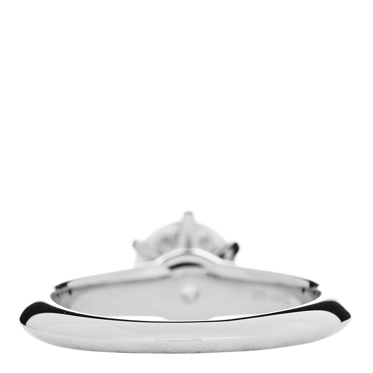 Platinum Diamond .97ct Solitaire Engagement Ring 47 4