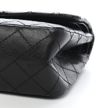 Chanel Aged Calfskin Quilted 2.55 Reissue 225 Flap Black 8 of 8