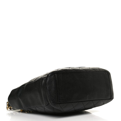 Chanel Caviar Quilted Petit Shopping Tote PST Black 4 of 11