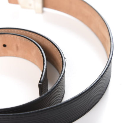 Louis Vuitton Epi 30mm LV Initiales Belt 80 32 Black 9 of 10