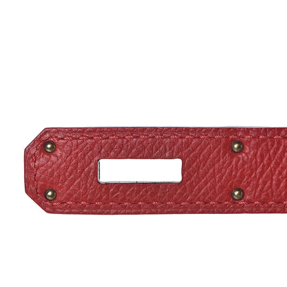 Hermes Epsom Birkin 30 Rouge Casaque 12 of 49