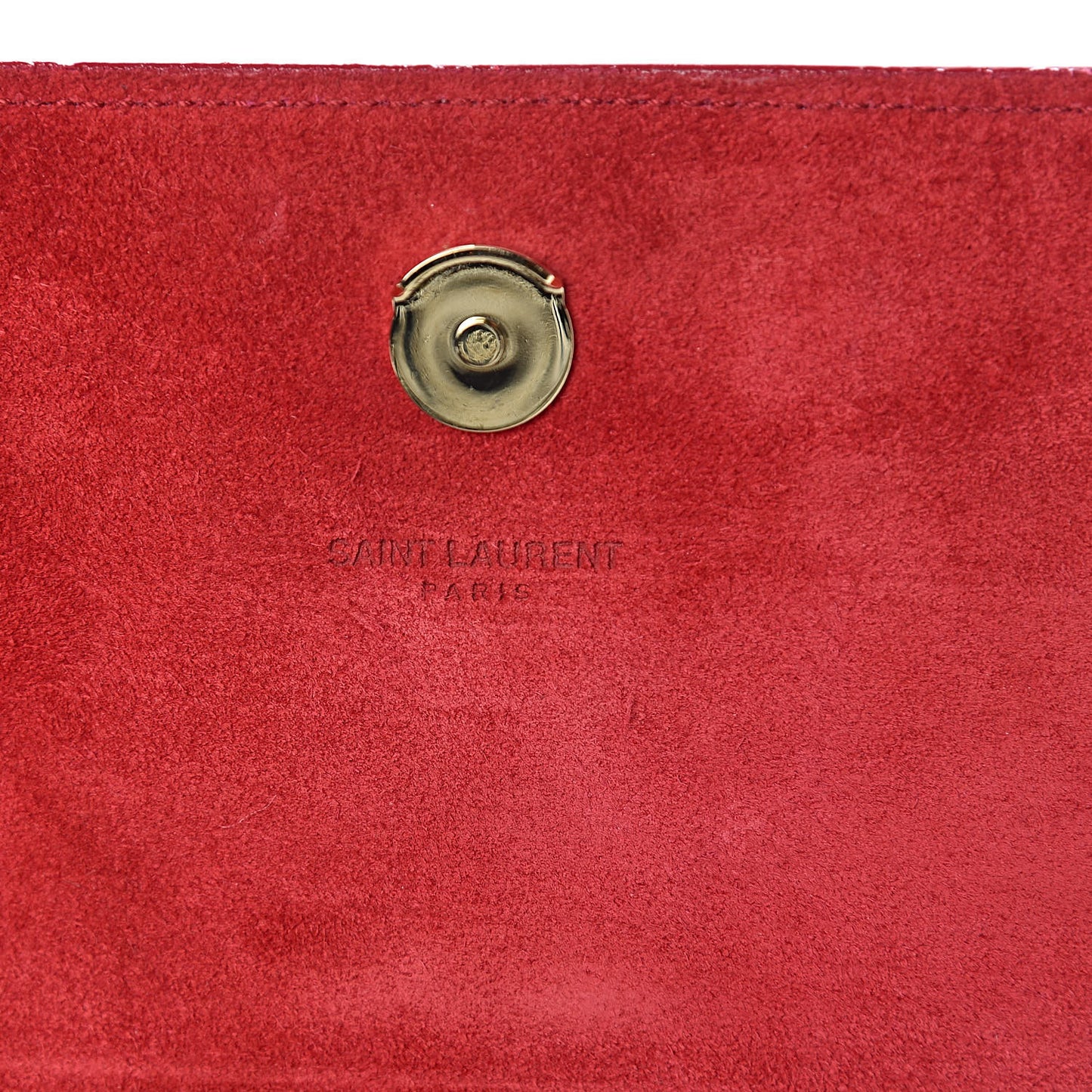 Grain De Poudre Small Monogram Kate Satchel Red