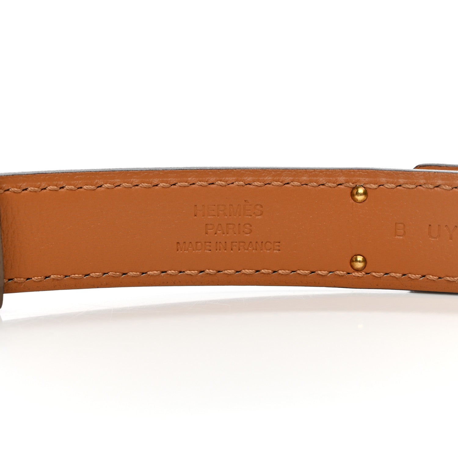 Hermes Epsom Kelly Belt Etoupe 3 of 5