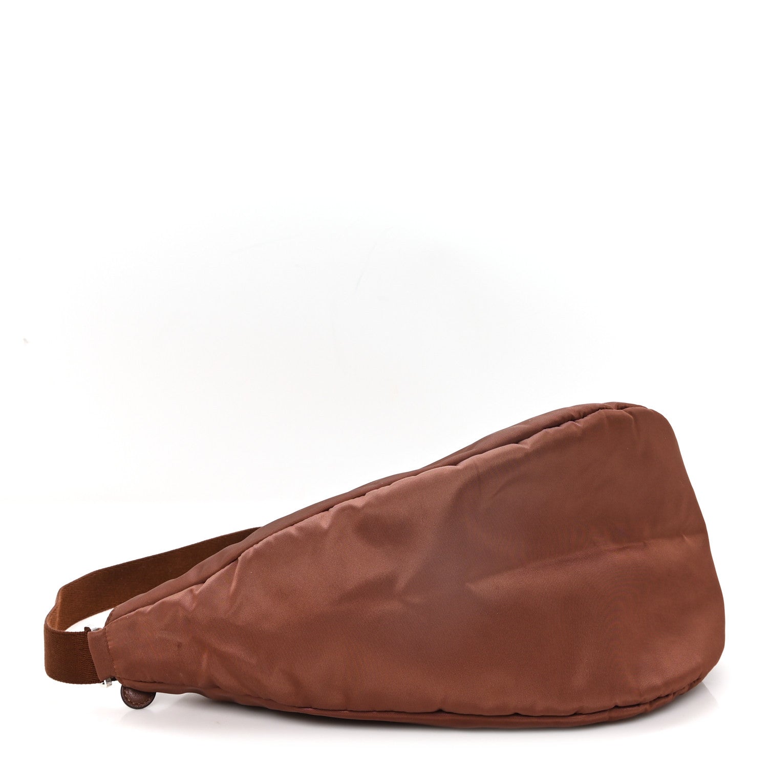 The Row Nylon Slouchy Banana Two Bag Umber 4 of 10