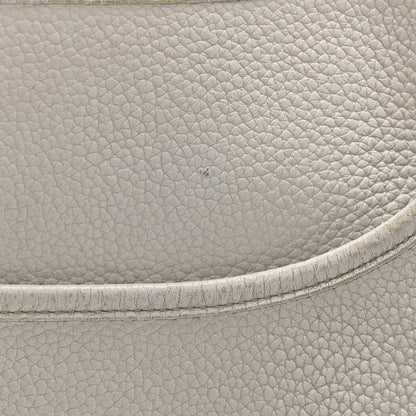 Hermes Taurillon Clemence Evelyne III PM Gris Perle 12 of 12