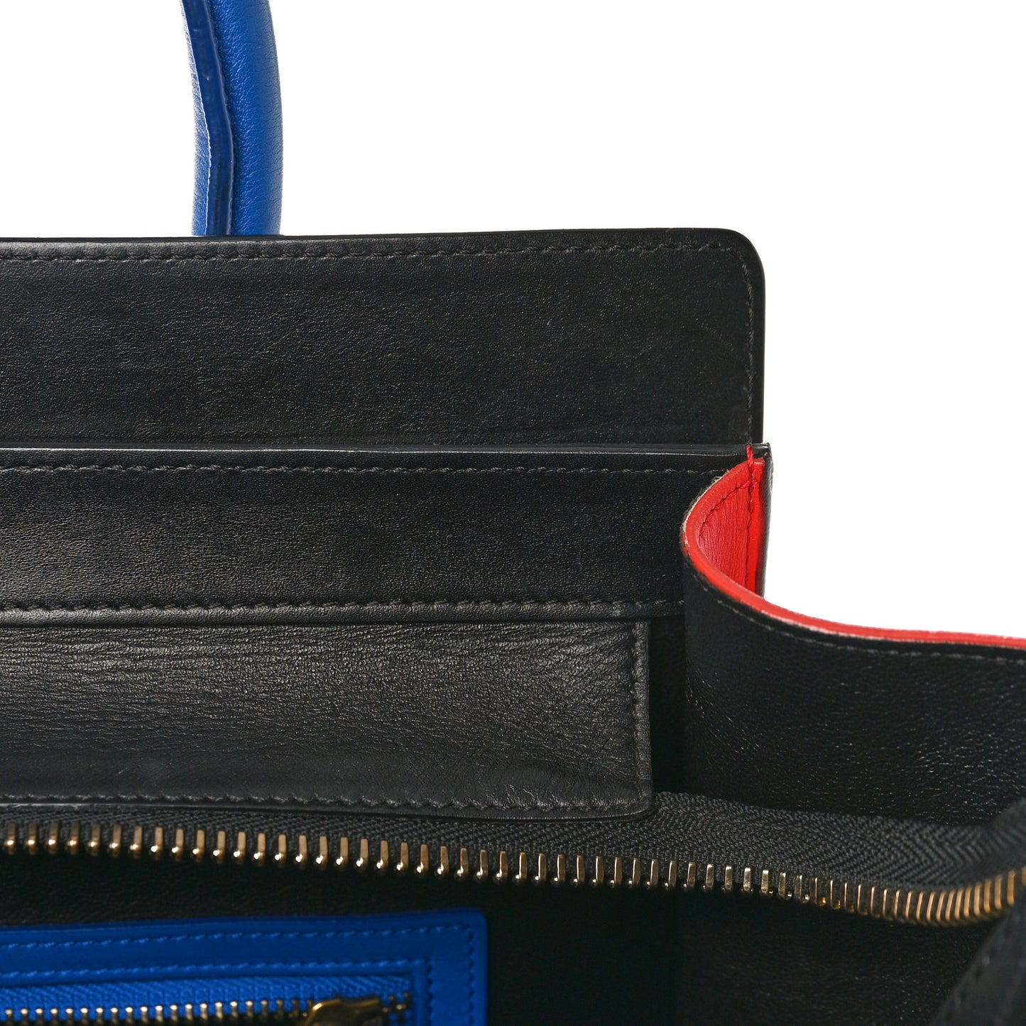 Smooth Calfskin Mini Tri-Color Luggage Sunflower