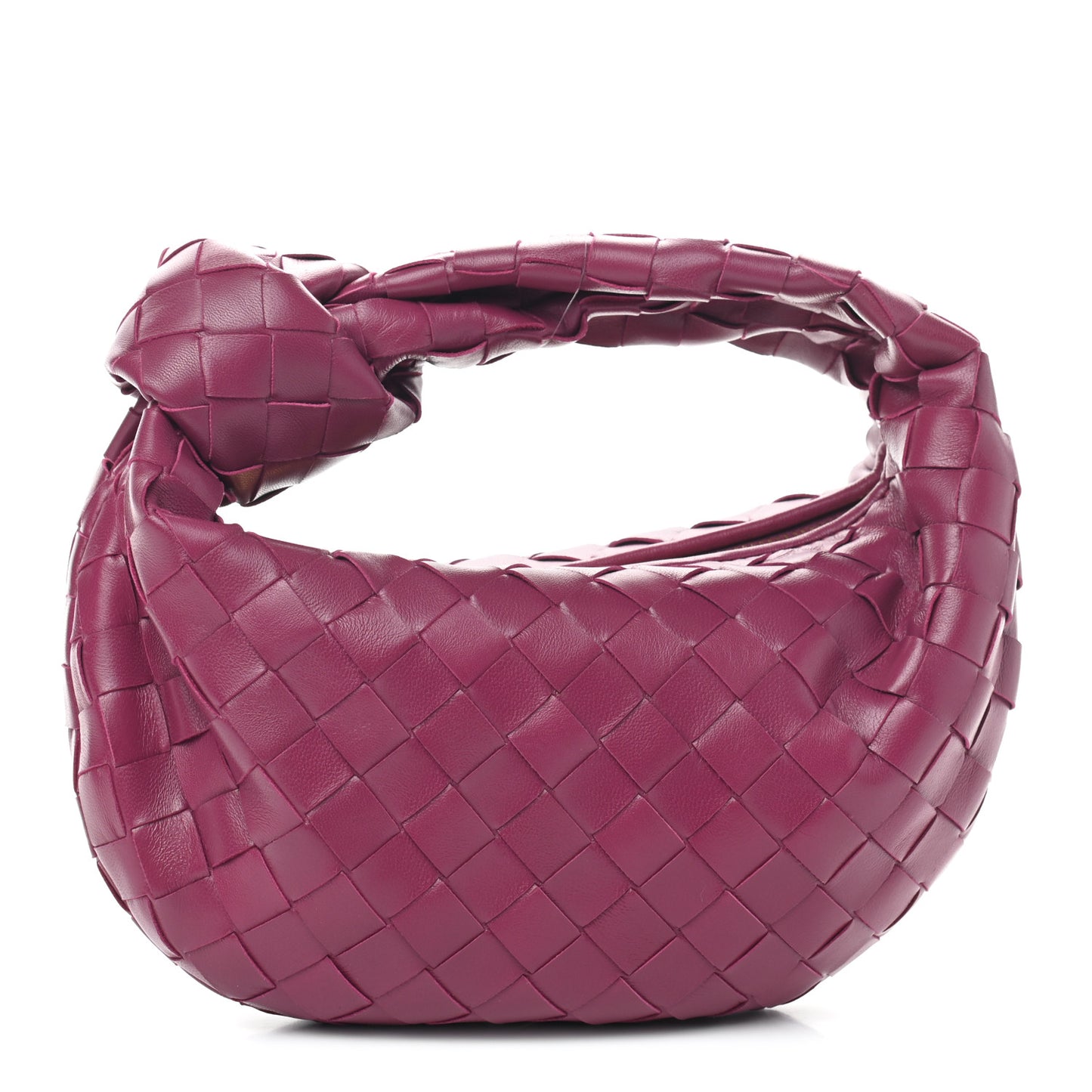 Nappa Intrecciato Mini Jodie Cinnabar