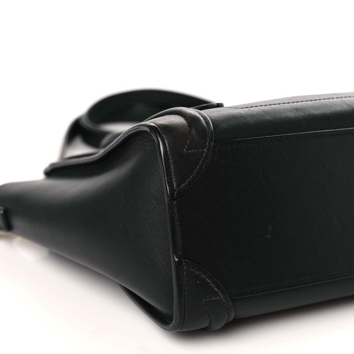 Smooth Calfskin Nano Luggage Black