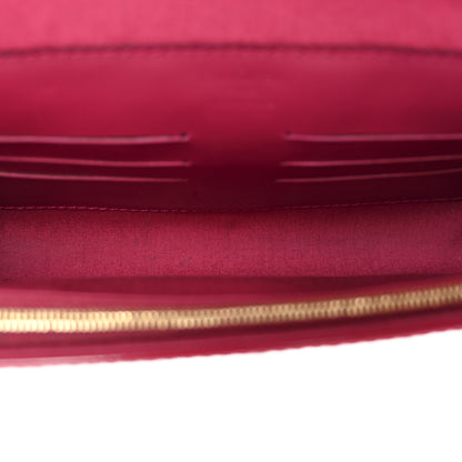 Louis Vuitton Vernis Ana Clutch Rose Indien 5 of 9