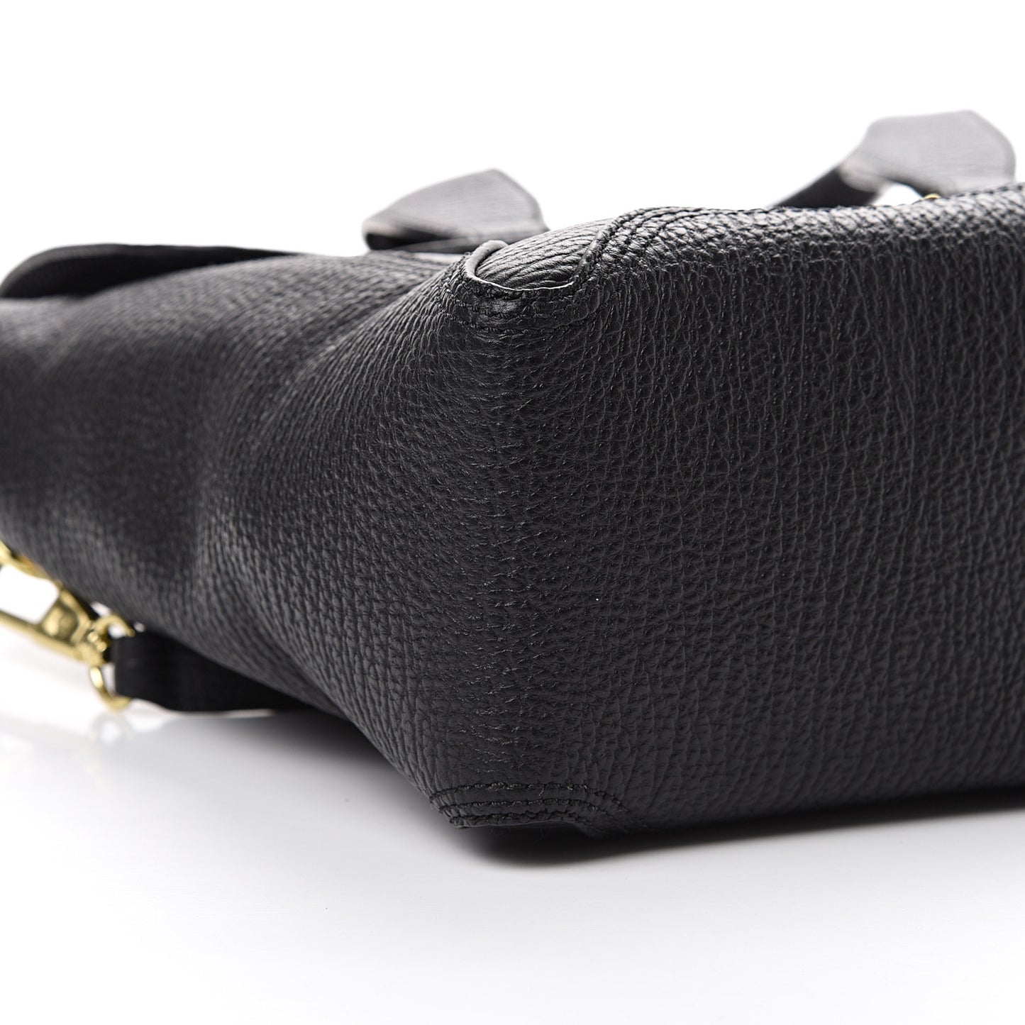 3.1 Textured Calfskin Medium Pashli Satchel Black