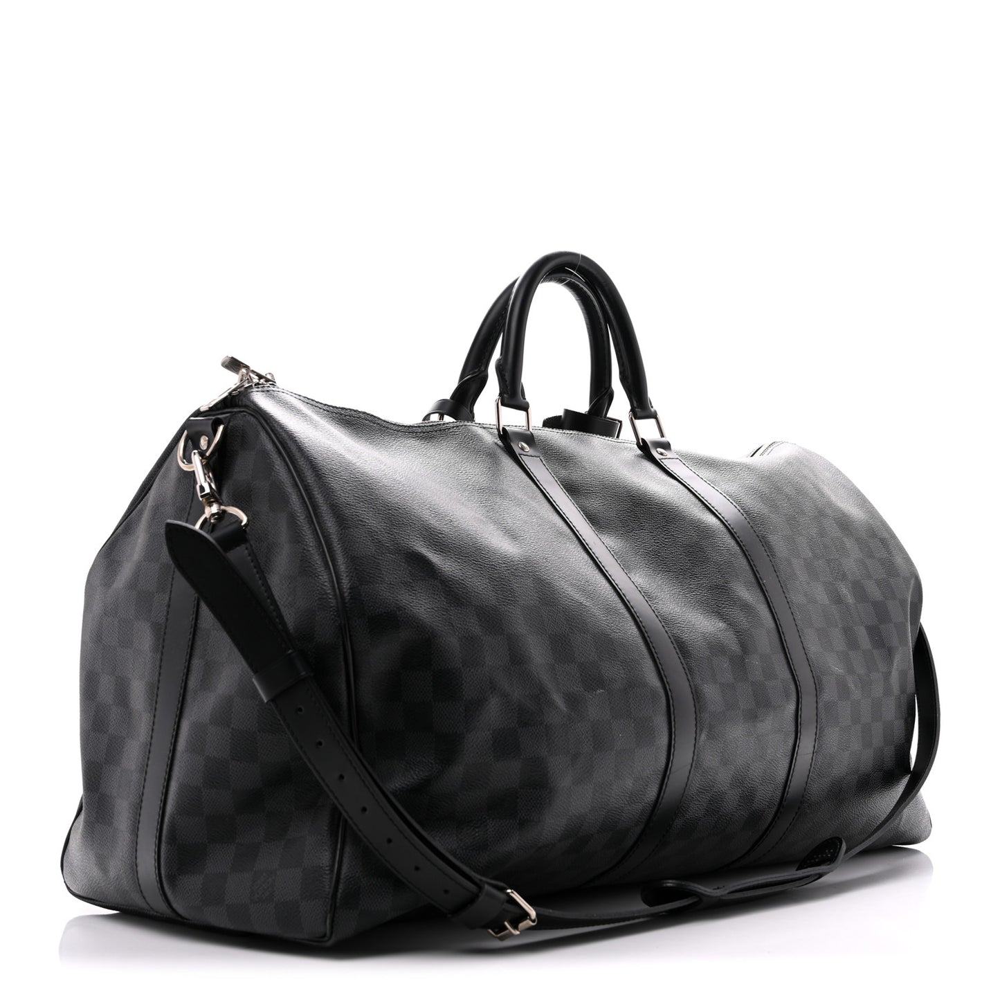 Damier Graphite Keepall Bandouliere 55