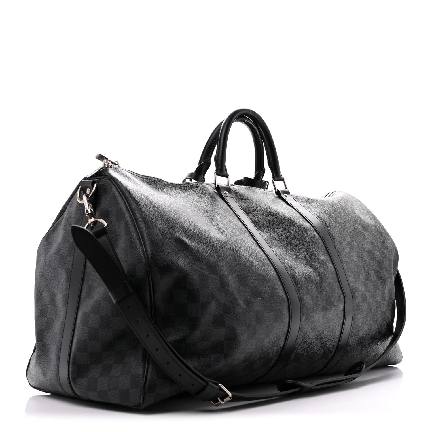 Louis Vuitton Damier Graphite Keepall Bandouliere 55 2 of 11