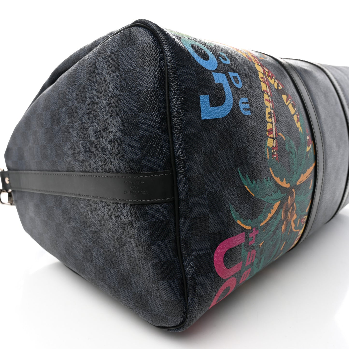 Damier Cobalt Jungle Keepall Bandouliere 55