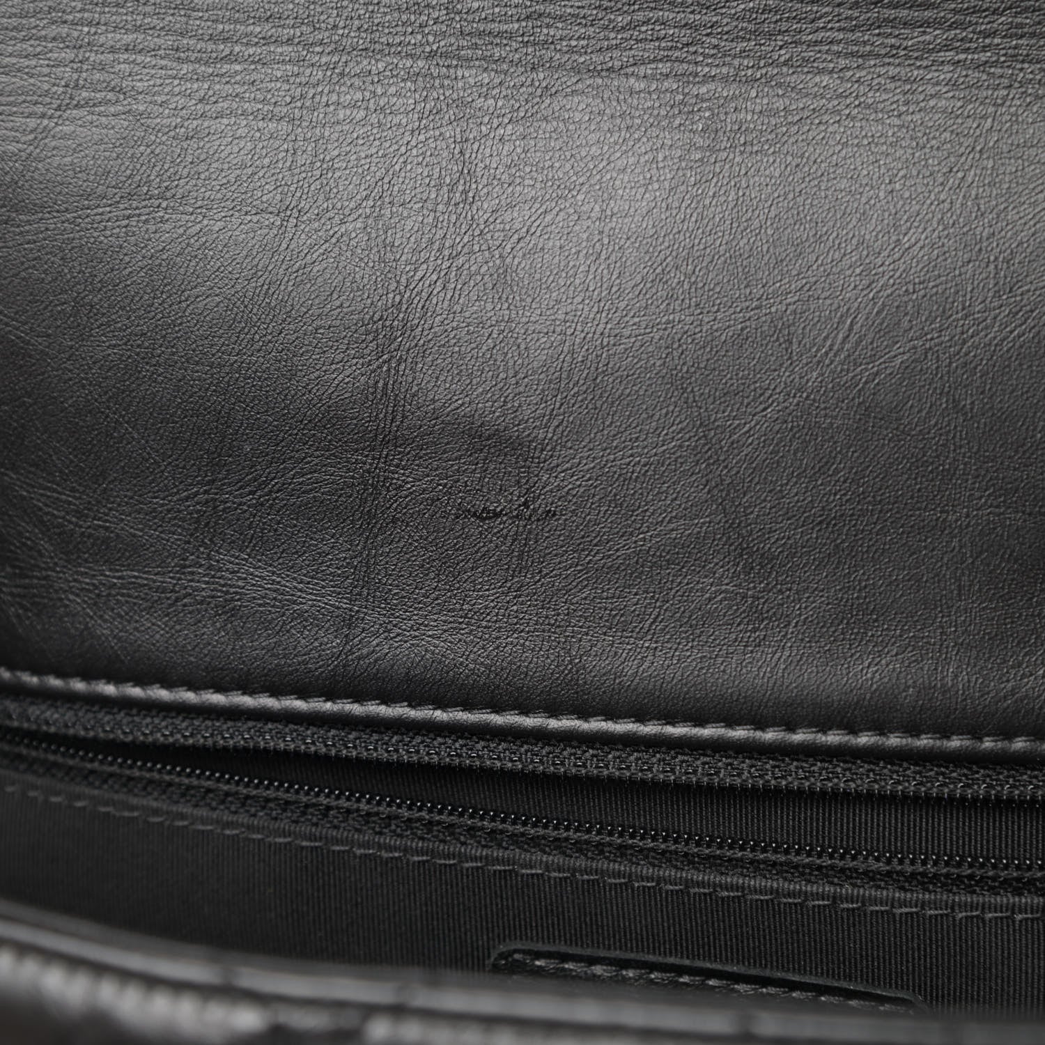 Chanel Crumpled Calfskin Quilted Large Chain All Over Flap Bag Black 11 of 11