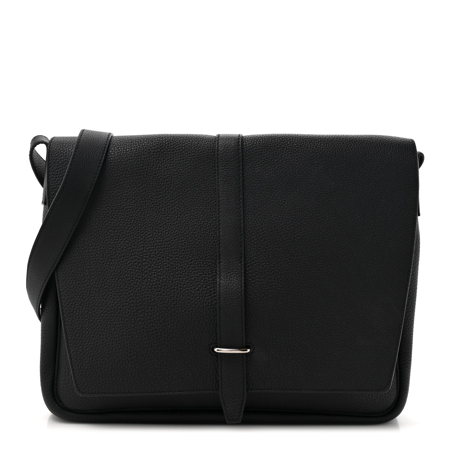 Hermes Togo Steve Light Messenger Black 1 of 14