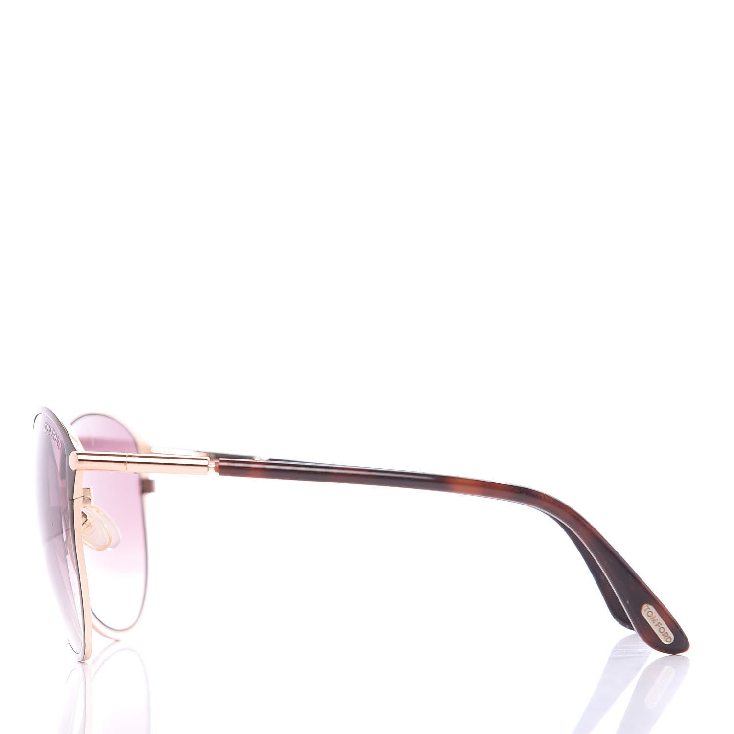 Tom Ford Penelope Vintage Round Sunglasses TF320 Brown 3 of 9