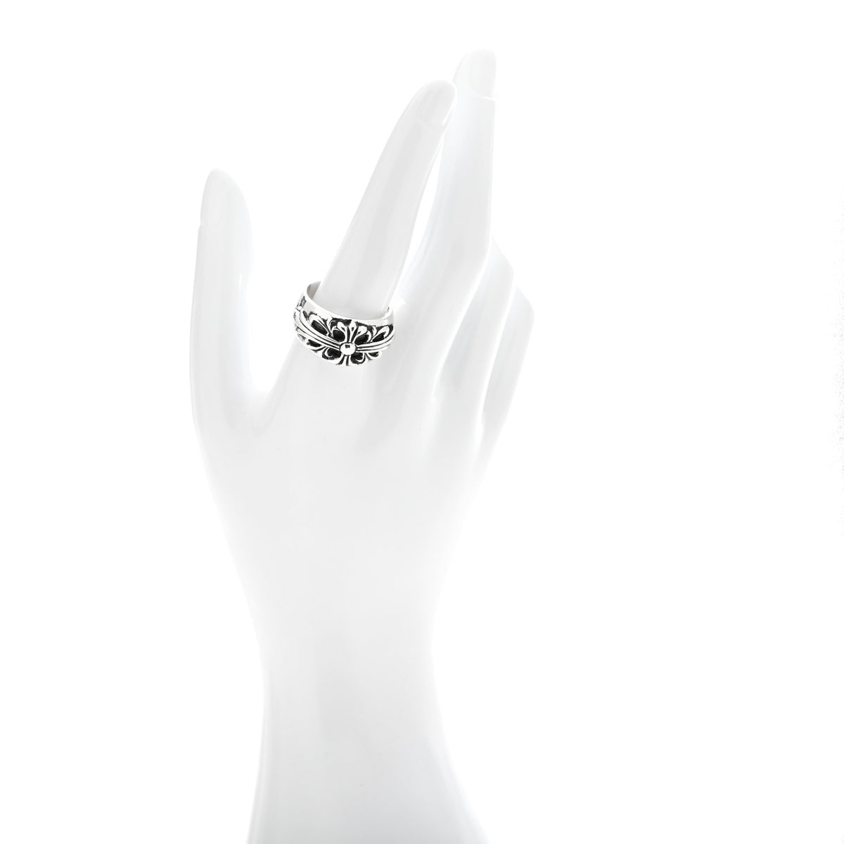 Chrome Hearts Floral Cross Ring 62 10 2 of 4