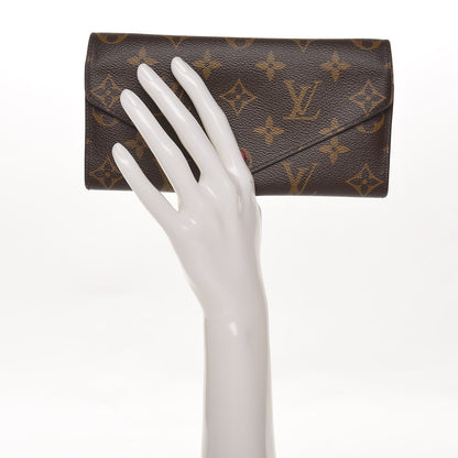 Louis Vuitton Monogram Josephine Wallet Red 2 of 12