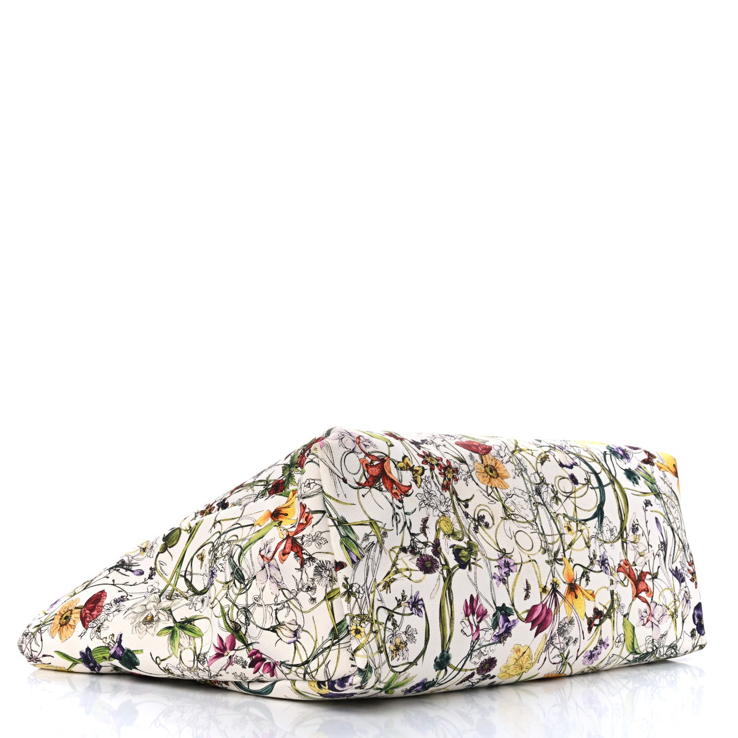 Canvas Flora Infinity Large Tote White