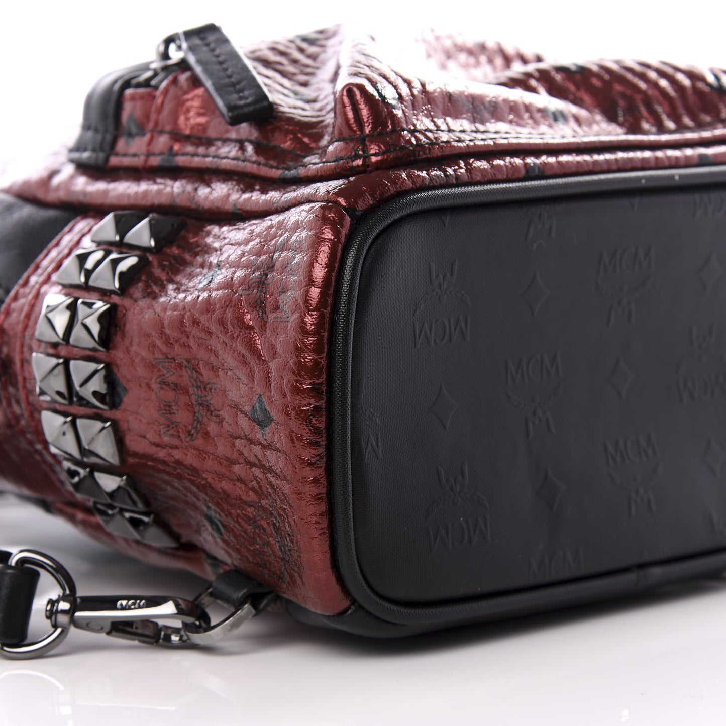 Metallic Visetos Studded X-Mini Bebe Boo Backpack Scooter