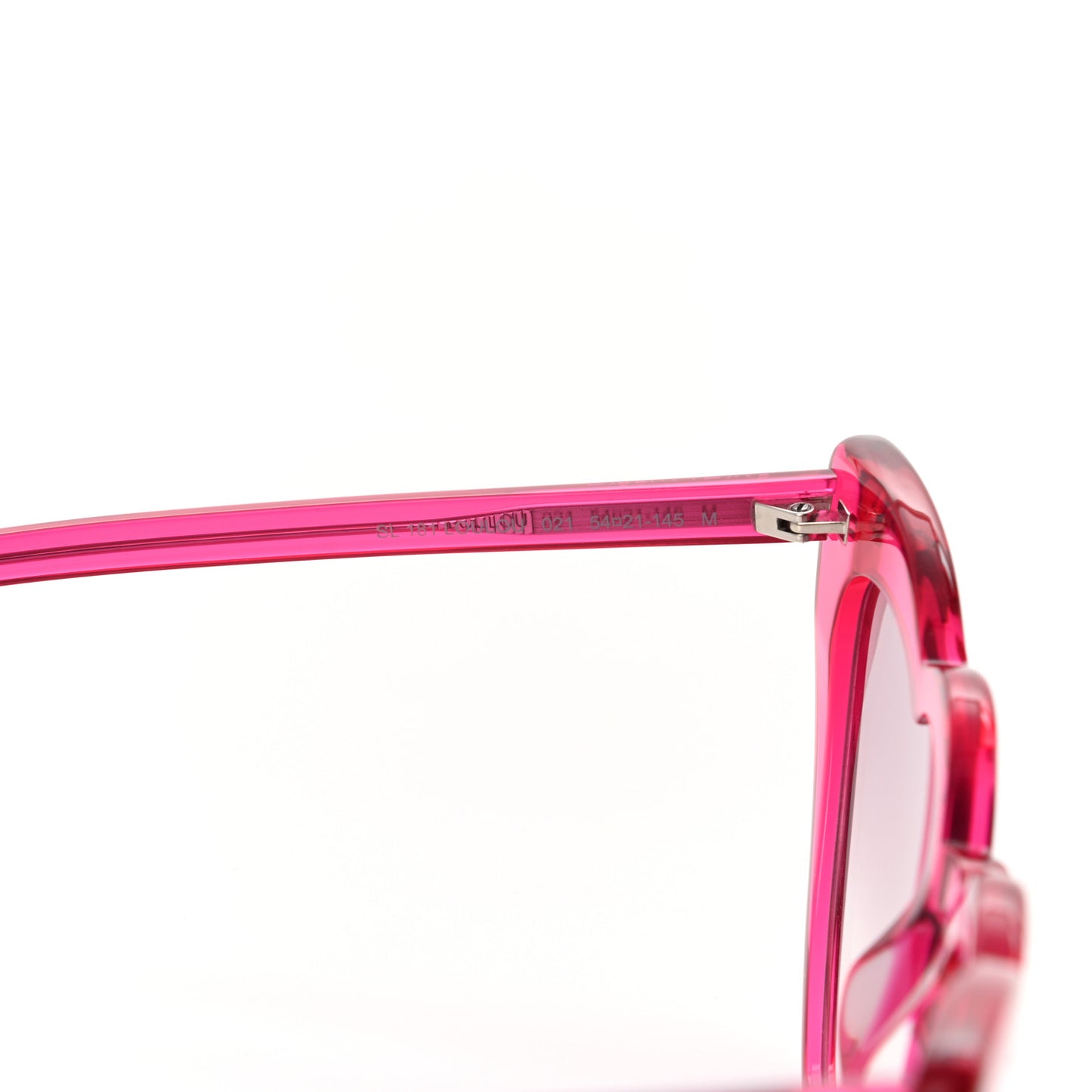 Acetate Heart Frame Loulou SL181 Sunglasses Pink