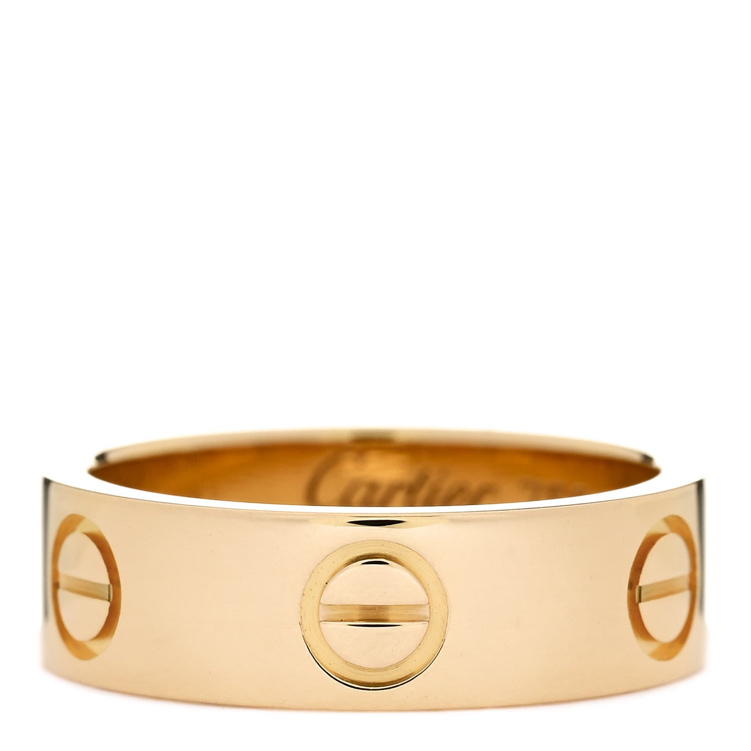Cartier 18K Yellow Gold 5.5mm LOVE Ring 49 5 1 of 5