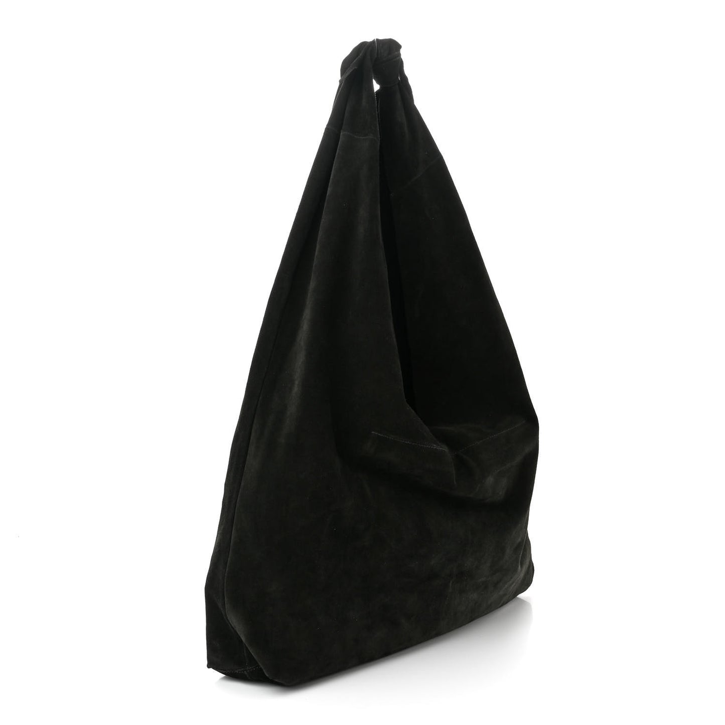 Suede Bindle Bag Espresso