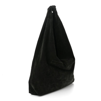 The Row Suede Bindle Bag Espresso 3 of 9