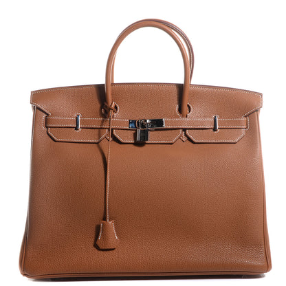 Hermes Togo Birkin 40 Gold 1 of 24